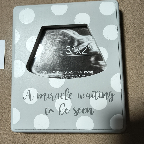 Hobby Lobby Picture Frame for your Ultrasound - Picture 1 of 5